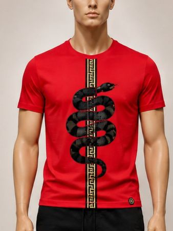 Glorious Gangsta T-shirt - rot/snake - S