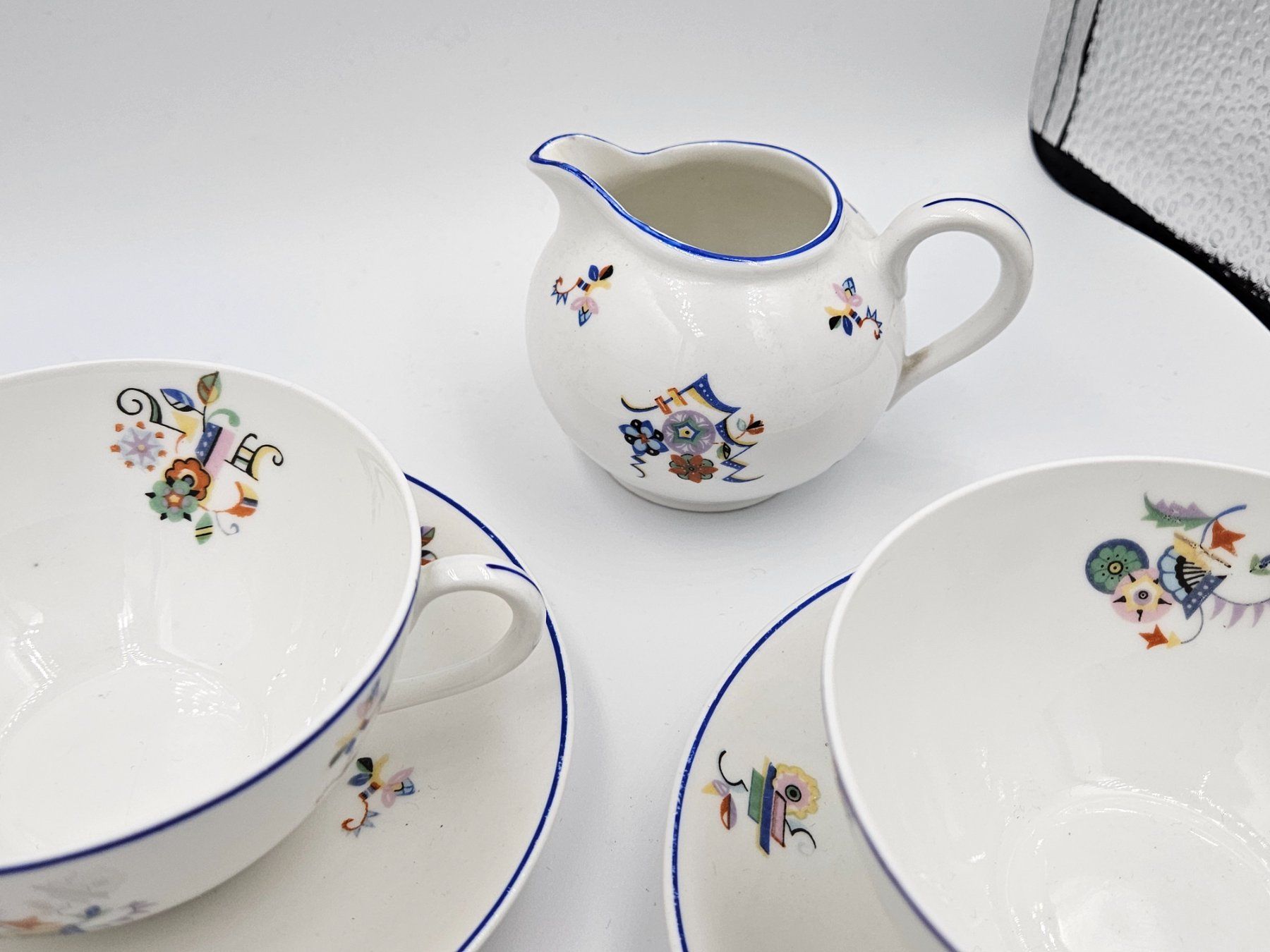 Set di piatti: Jugendstil Set Teetassen Langenthal 1925 - 1933 – Usato da Schwarzenburg venduto da Unterwahlern 4