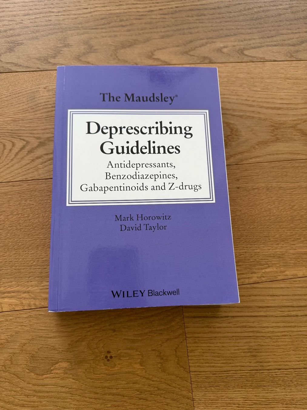 Libri: The Maudsley Deprescribing Guidelines – Nuovo (secondo la descrizione) da Winterthur venduto da san_v2dq