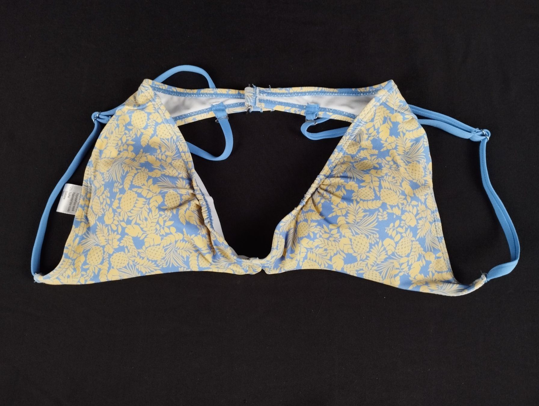 Badekleider & Bikinis: Bikini Blumenmuster blau/gelb Grösse 40 neu – Neu (gemäss Beschreibung) aus Schübelbach von Restwert_Schubelbach 6
