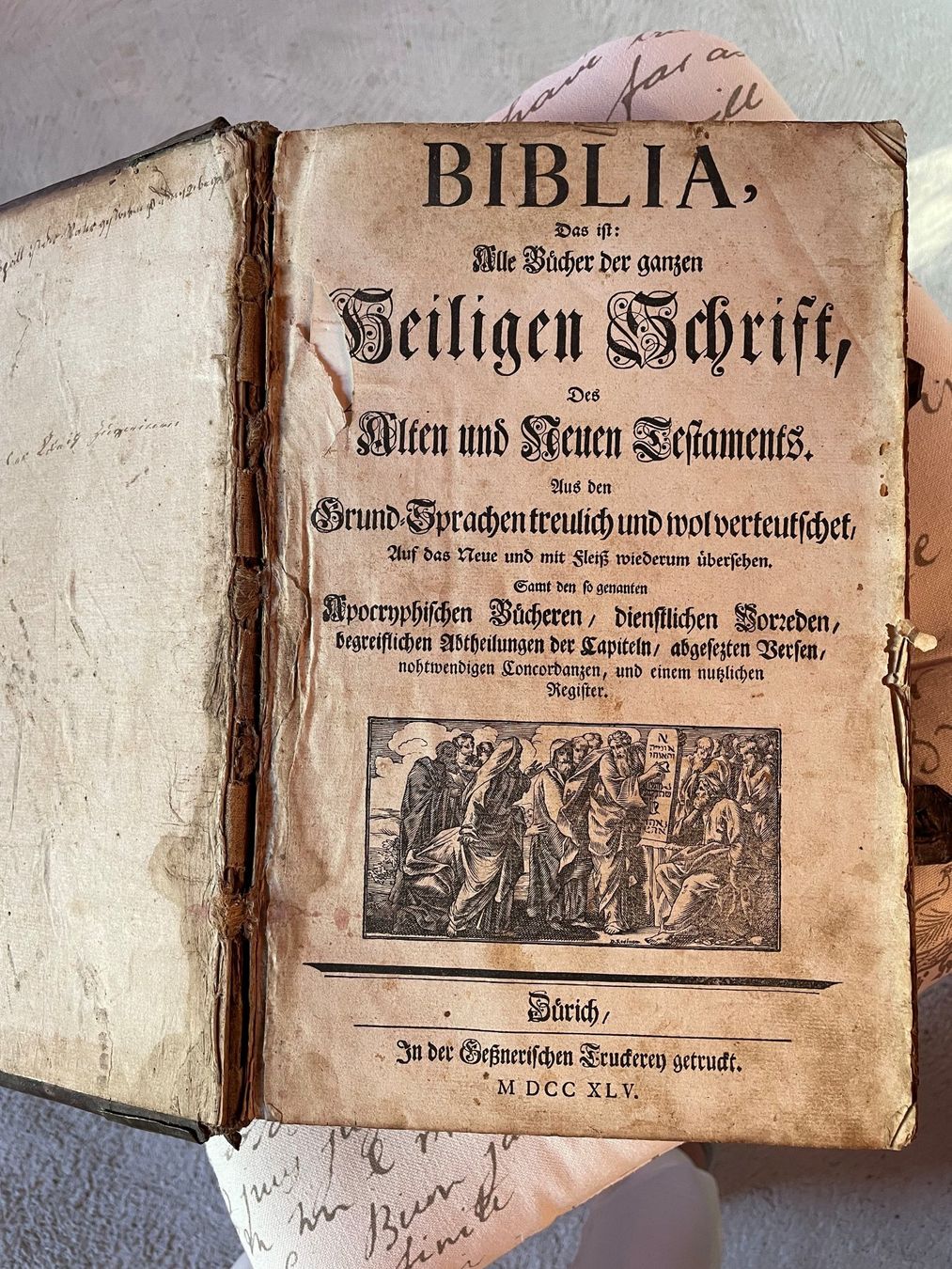 Libri: Bibel antik 1743 – Usato da Vacallo venduto da San_Giorgio 1