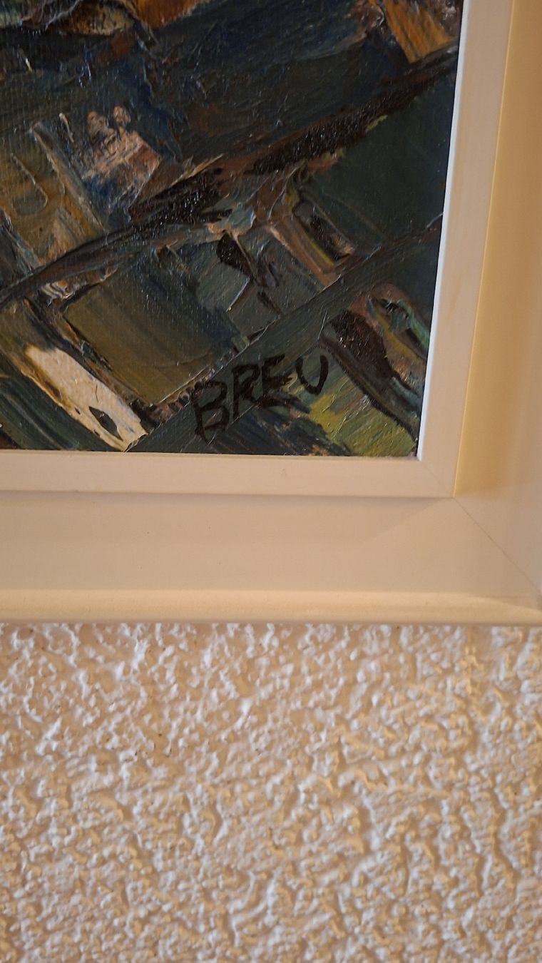 Gemälde: Oelgemälde Original Toni J.Breu – Gebraucht aus Zuerich von trotto 1