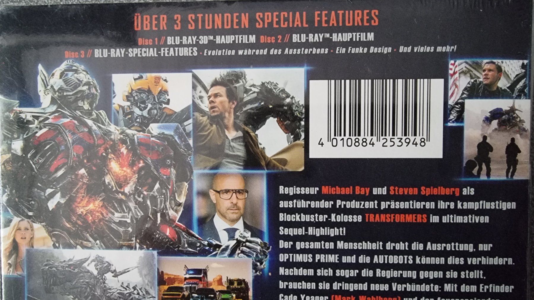 Tutti i DVDs: Blu Ray Transformers Ära des Untergangs 3D  Bumblebee Editio – Nuovo e nell'imballaggio originale da Oetwil am See venduto da fineli2 1