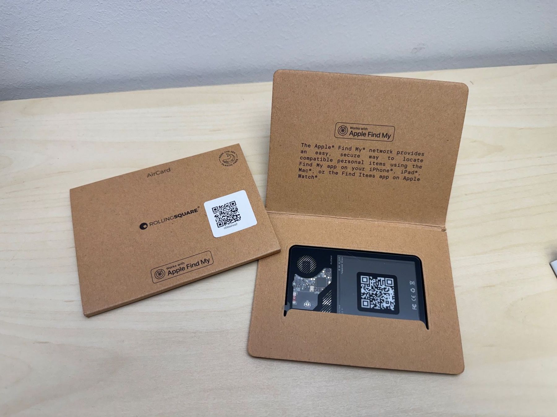 Cartoline postali: Rolling Square AirCard Tracker – Nuovo e nell'imballaggio originale da Schaffhausen venduto da schmizz