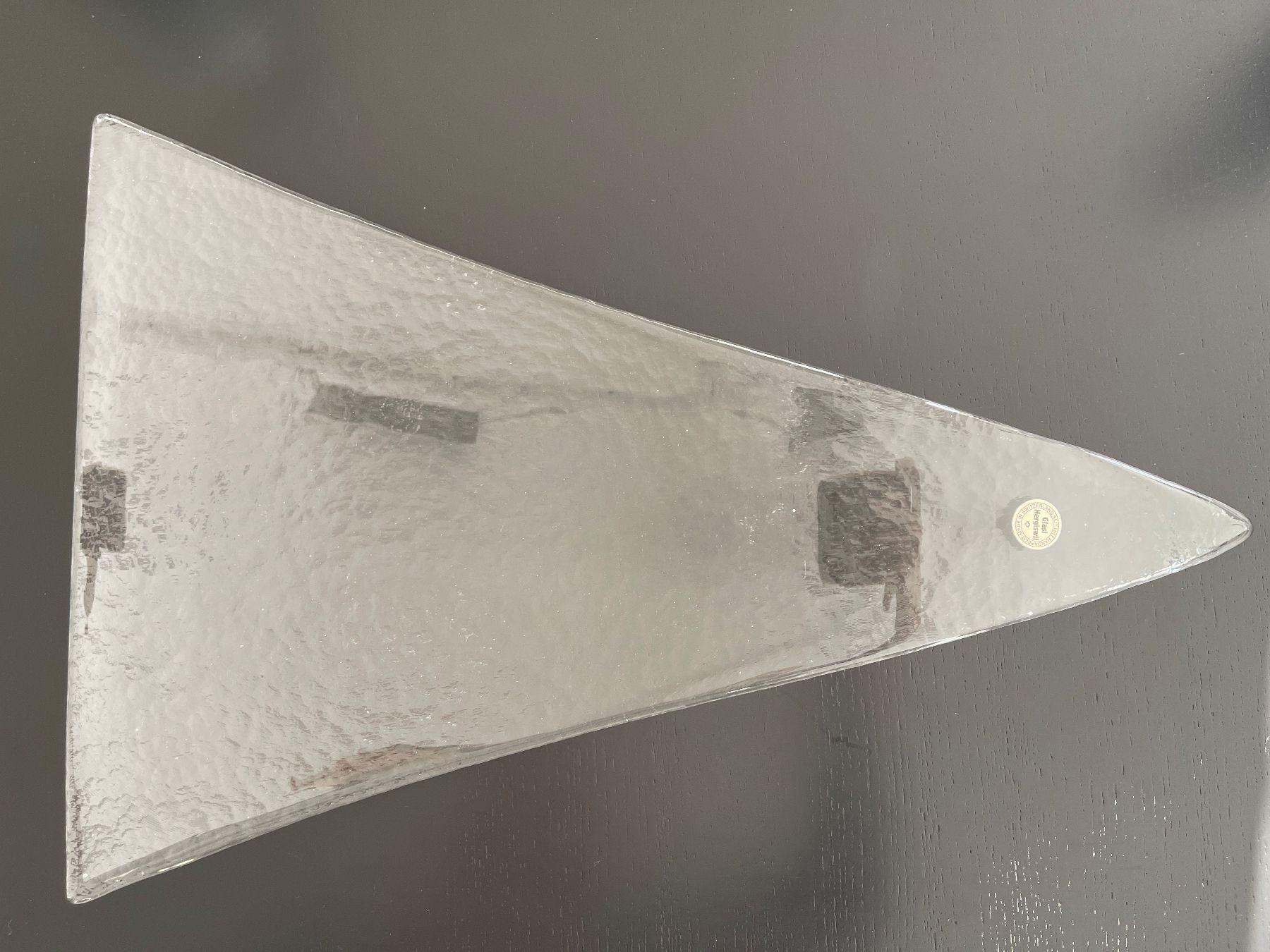 Glasi Hergiswil Schalen: Schale Foglio Glasi Hergiswil – Gebraucht aus Luzern von Mcleon
