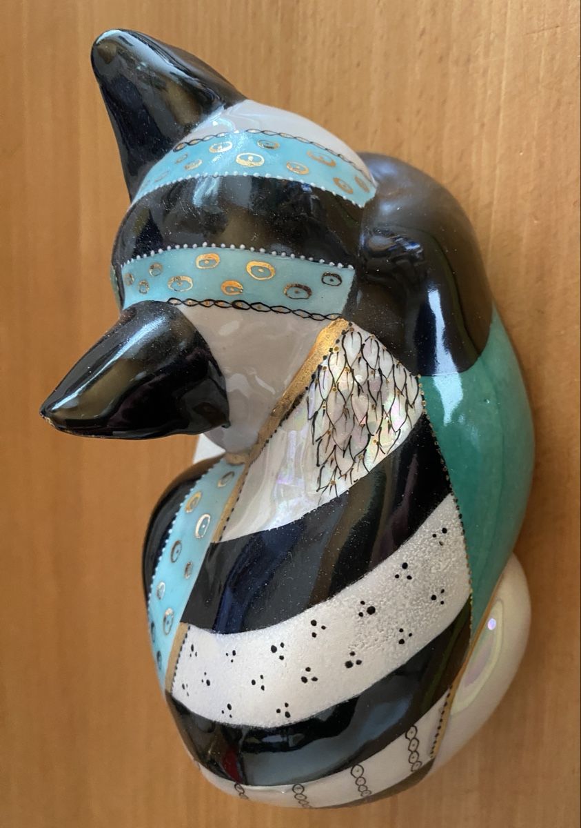 Tutte le decorazioni: Handbemalte Porzellan - Katze – Usato da Sarnen venduto da Paris99 2