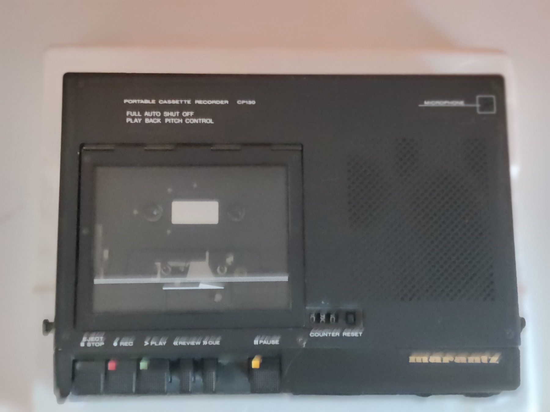 Marantz Registratori: Marantz CP130 Portable Cassette Recorder Originalverpackung – Usato da Viganello venduto da lau_ln69 6
