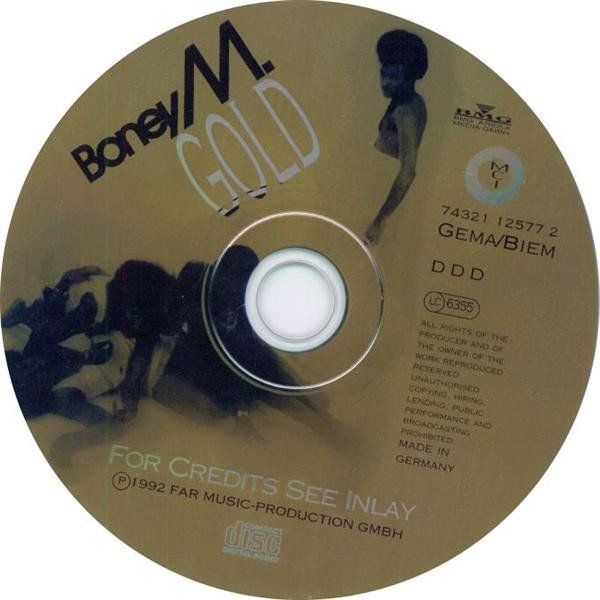 CD: Boney M. GOLD 20 SUPER HITS Electronic Disco CD – Usato da Kandergrund venduto da Sososo 2