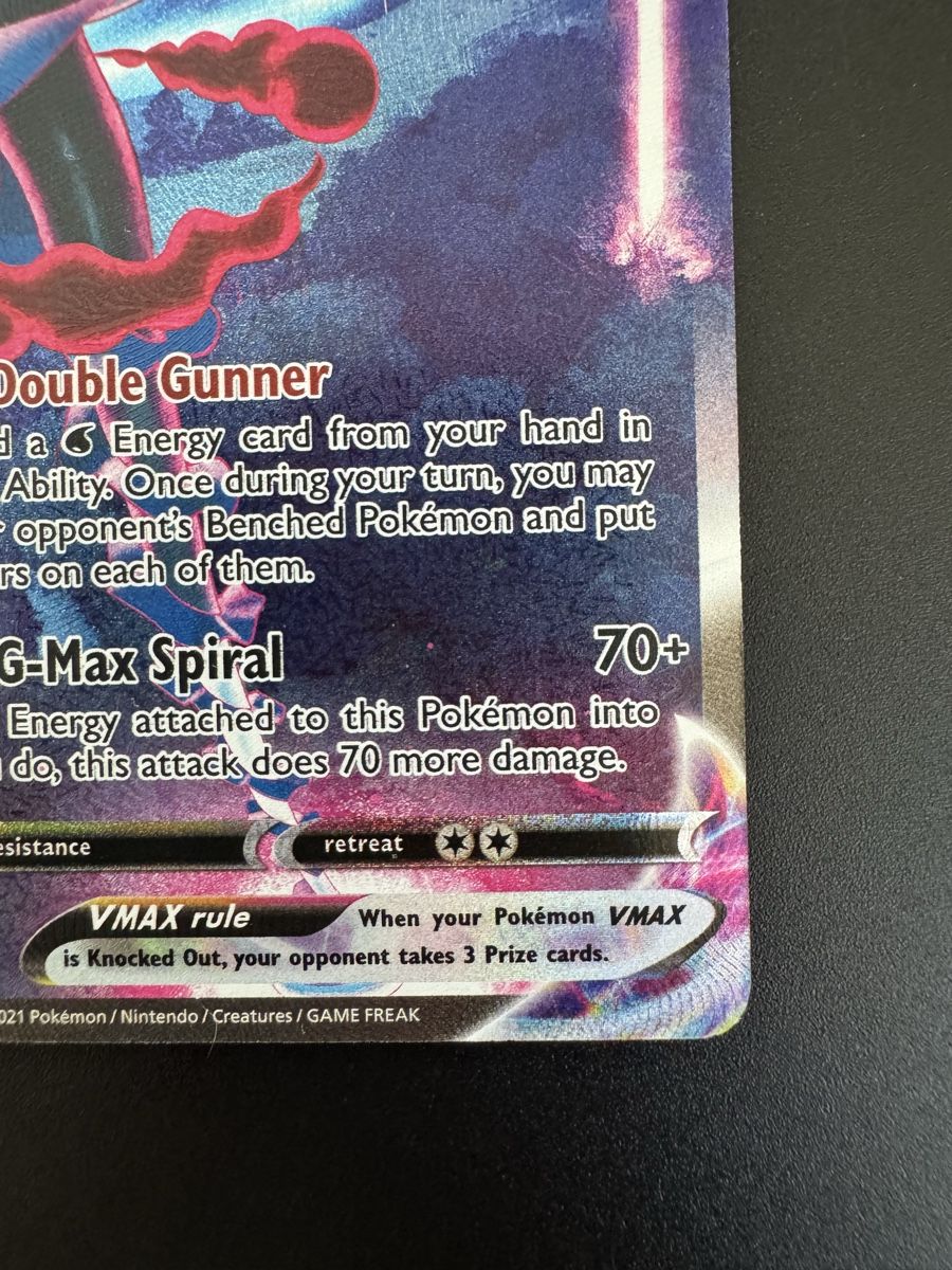 Pokémon Carte collezionabili: Inteleon VMAX - AR - 266/264 - ENG - fusion strike – Usato da Bigorio venduto da Nicolle_poke 2