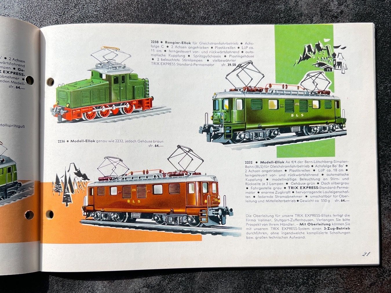 Trix Trains électriques: Trix Express Katalog 1963 – D'occasion à Steinach par Trixstadt 3