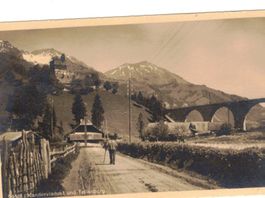 Tellenburg  Kanderviadukt Viadukte Brücken