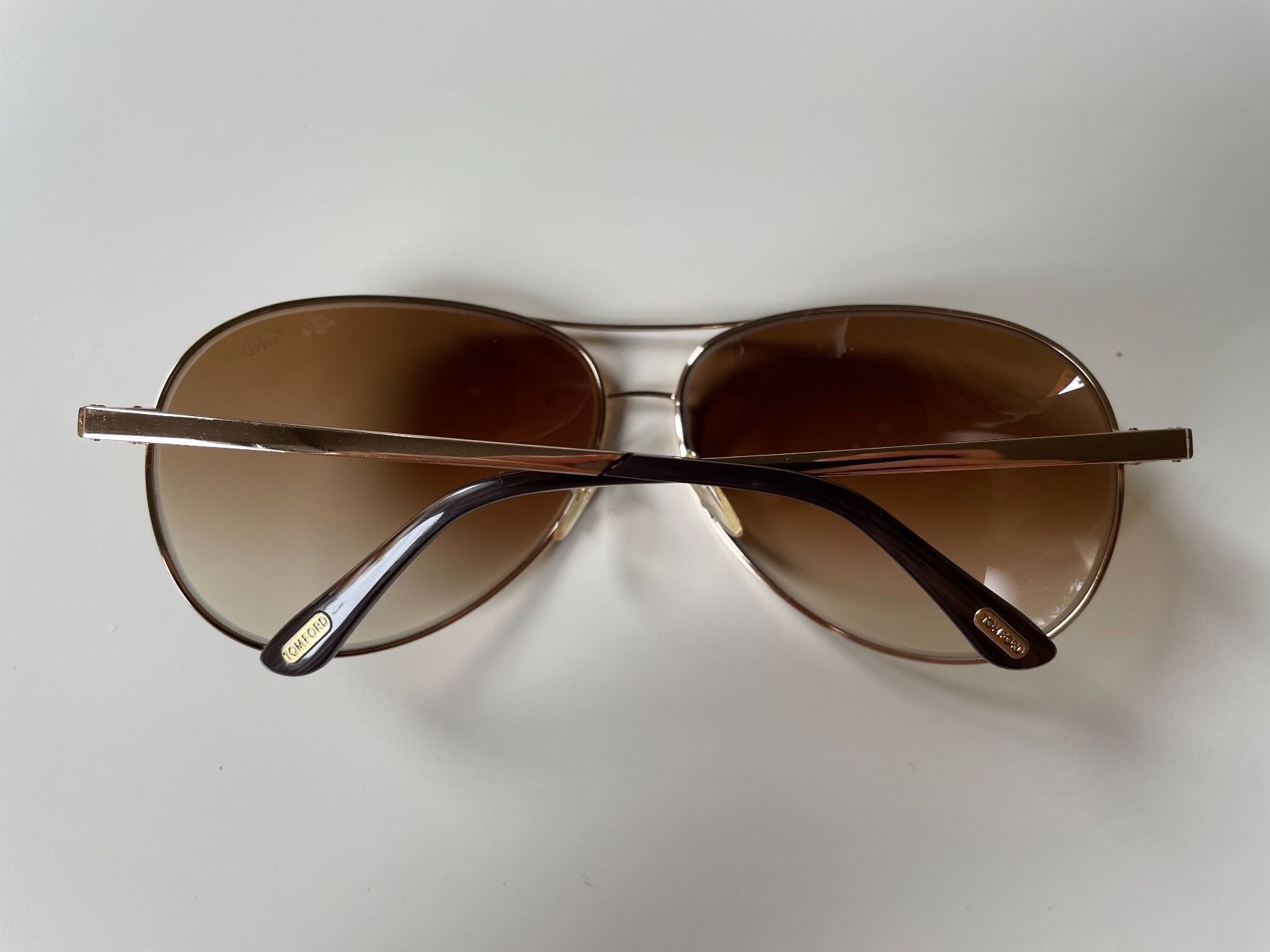 Tom Ford Occhiali & Lenti: Tom Ford Charles TF35 Aviator Sunglasses NEW – Nuovo e nell'imballaggio originale da Dübendorf venduto da VSAngel 2