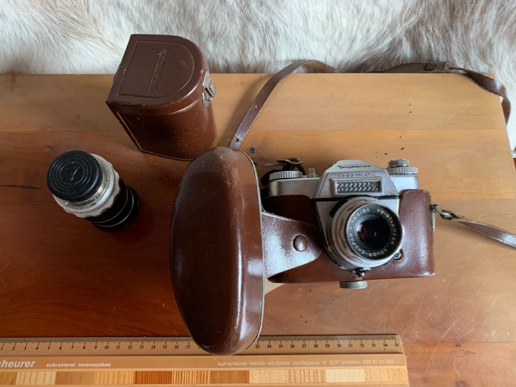 Voigtländer Fotocamera: Kamera Voigtländer mit Objektiv – Usato da Arch venduto da seil819