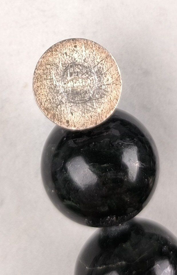 Catenine: Halskette - Edelsteinperlen aus Stein – Usato da Rüti ZH venduto da Restwert_Rueti_ZH 3