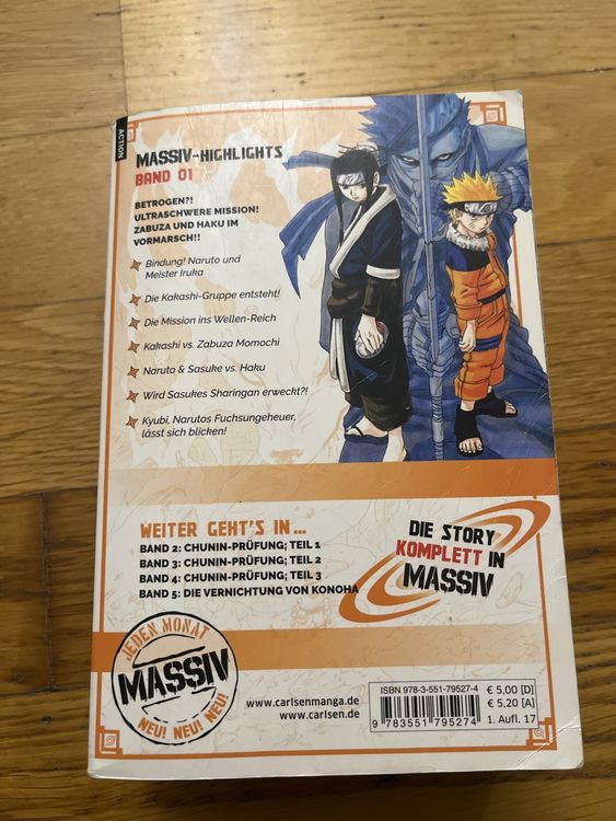 Fumetti: Naruto Band 01 – Usato da Dietlikon venduto da costamartins 1