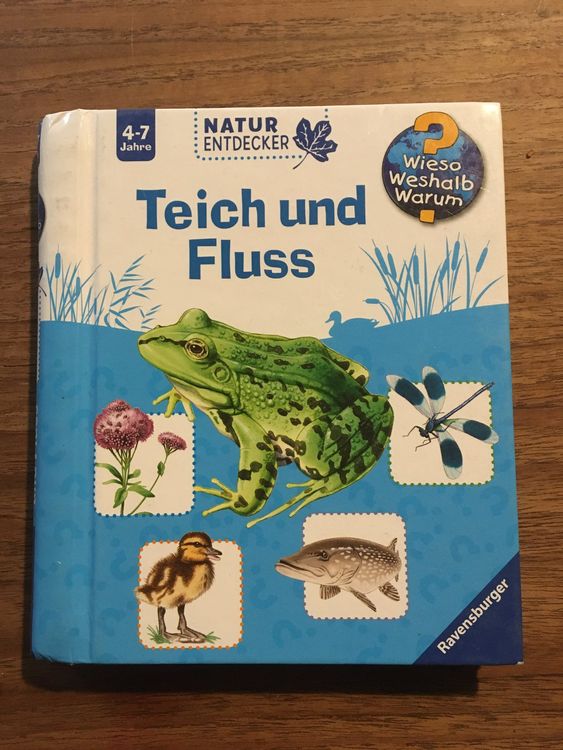Kinderbuch aus Reihe "Wieso Weshalb Warum? "Teich und Fluss" Kaufen