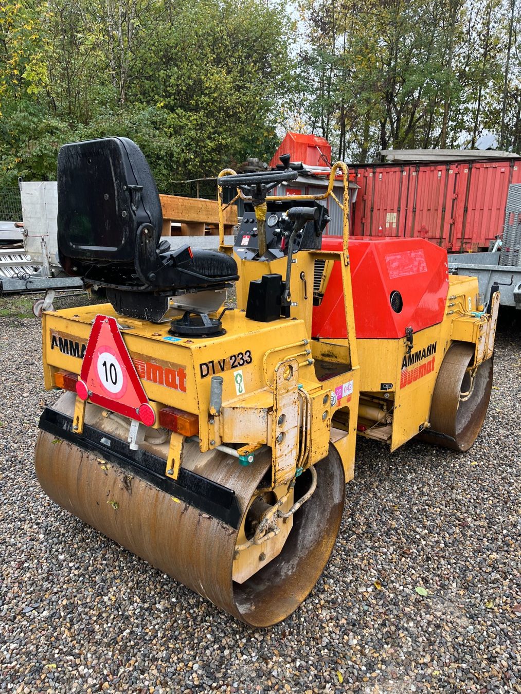 Tutte le macchine: Ammann Duomat Walze, 2.35t, Jg. 89 – Usato da Wila venduto da abm.as 1