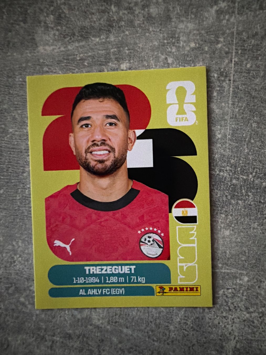 Panini Cartes à collectionner: Panini EGY19 Trezeguet – D'occasion à Pfeffingen par Fantasy1971