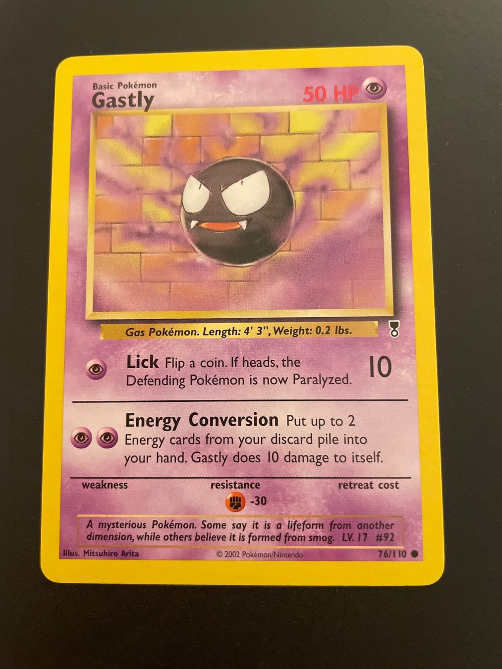 Pokémon Carte collezionabili: Gastly 76/110 Legendary Collection – Usato da Zürich venduto da pokemon_cards