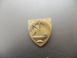 Altes Abzeichen Wunderlampe - Zifferblatt Uhr