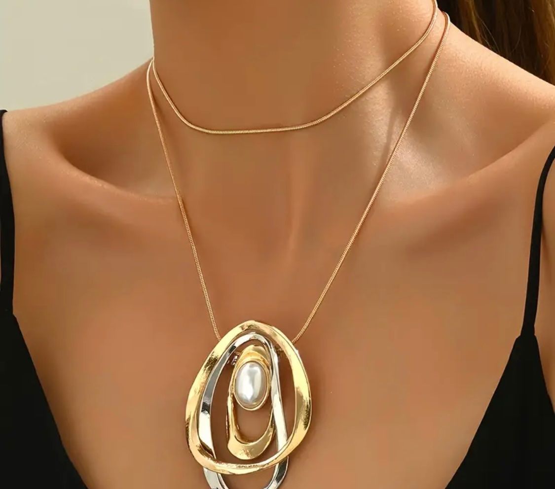 Catenine: Auffallend - edle Modeschmuck Kette mit Kunstperle, 82cm – Nuovo e nell'imballaggio originale da Winkel venduto da ferrari2022 4