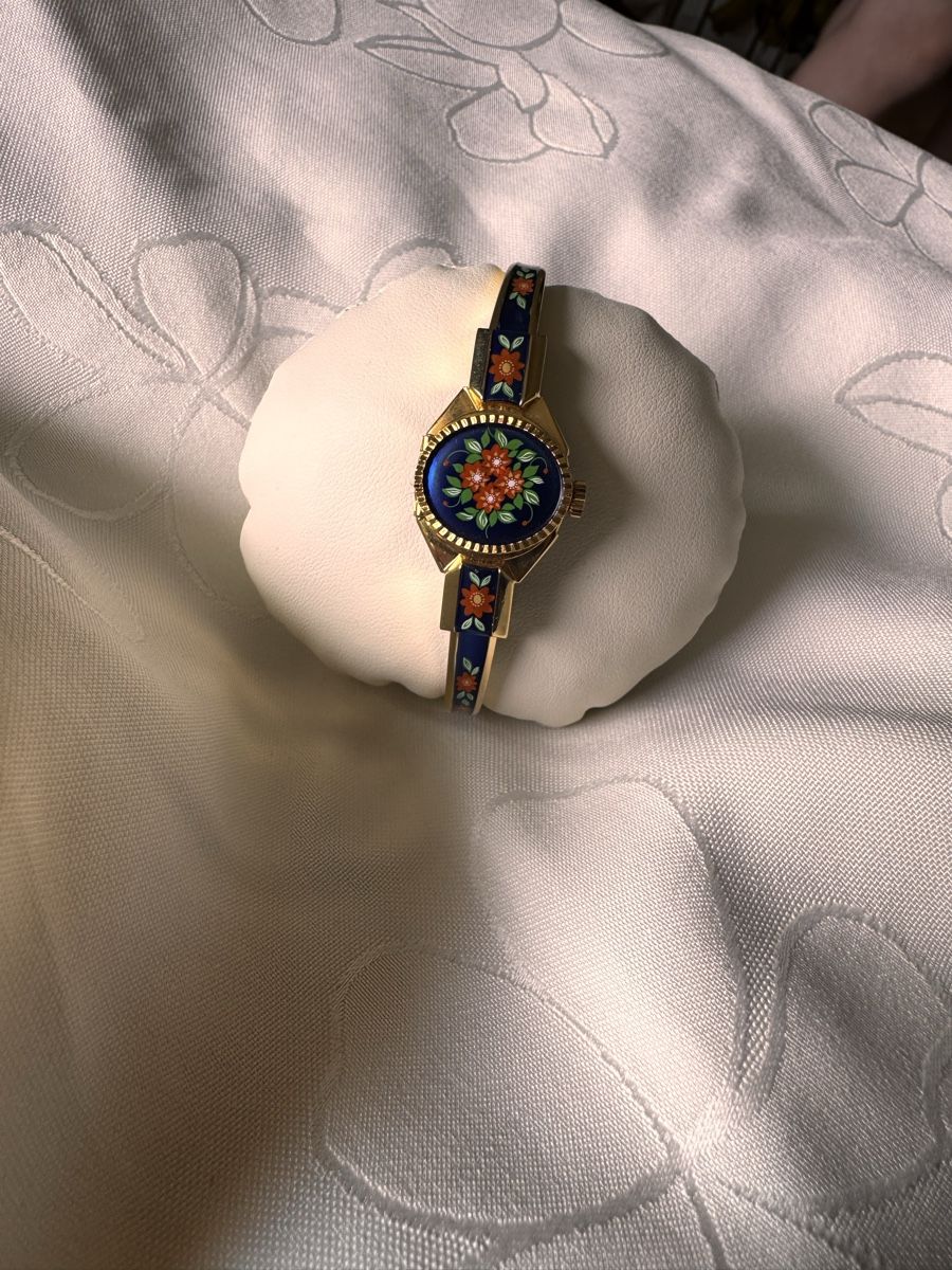 Orologi: Vintage Floral Bangle Watch - Unique and Elegant Design – Nuovo (secondo la descrizione) da Zürich venduto da 613_g8jy 4
