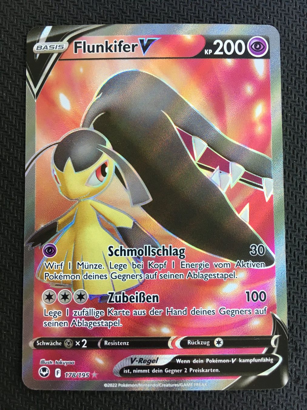 Pokémon Carte collezionabili: Pokémon - Silberne Sturmwinde - Flunkifer V - SIT 178 - DE – Nuovo (secondo la descrizione) da St.Gallen venduto da Punktchen01