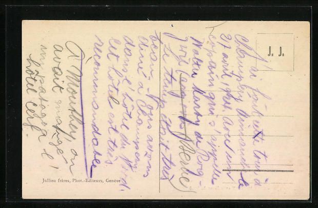 Cartoline postali: Champéry, Champéry et la Dent du Midi – Usato da Berlin venduto da bartko-reher 1