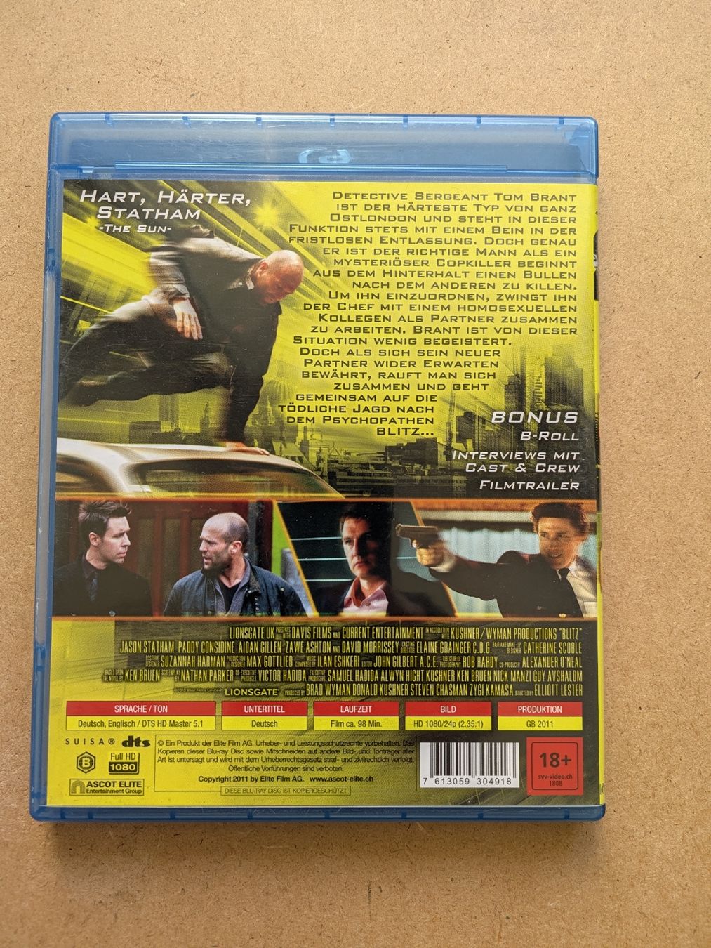 Alle DVDs: Blu-ray Film Blitz – Gebraucht aus Chur von FreakofRarity 1
