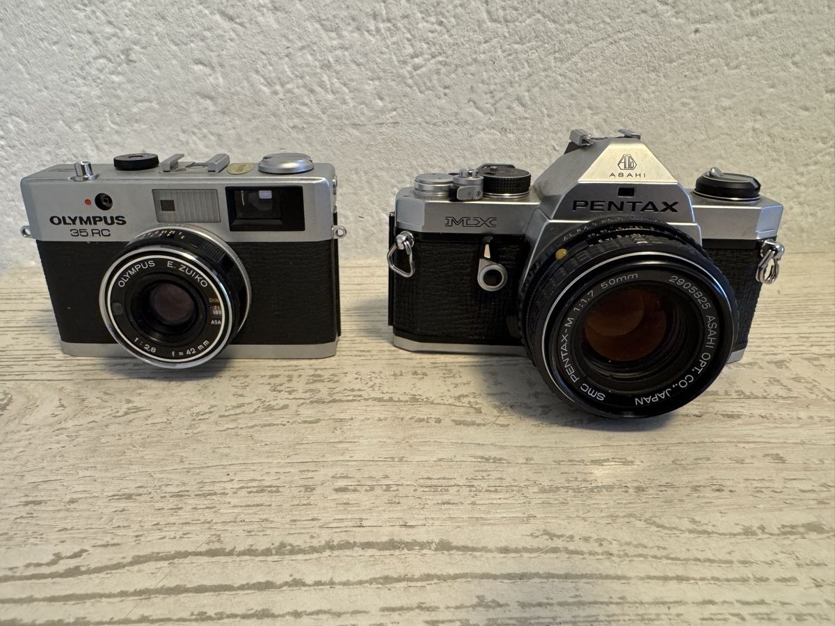 Olympus Kamera: Olympus 35rc/pentax mx – Gebraucht aus Zunzgen von milesdavis76