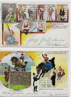 4 AK CIRCUS BARNUM AND BAILEY Ltd. ab 1901