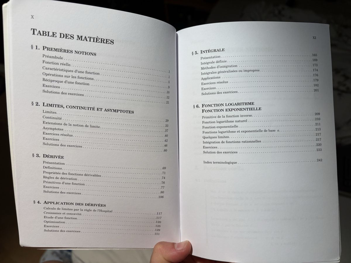 Libri: Fundamentum de mathématique analyse  – Usato da Bern venduto da Cleo_ 4