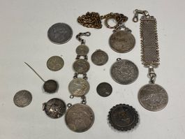 LOT Münzen Schweiz viel Silber //i818
