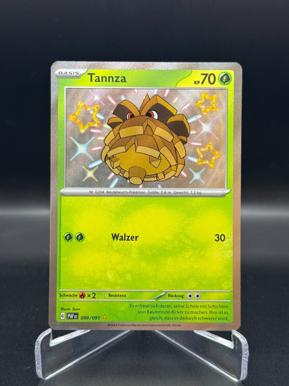 Pokémon Carte collezionabili: Tannza (PAF 099) - Shiny – Usato da Birmensdorf ZH venduto da SnorlaxMail