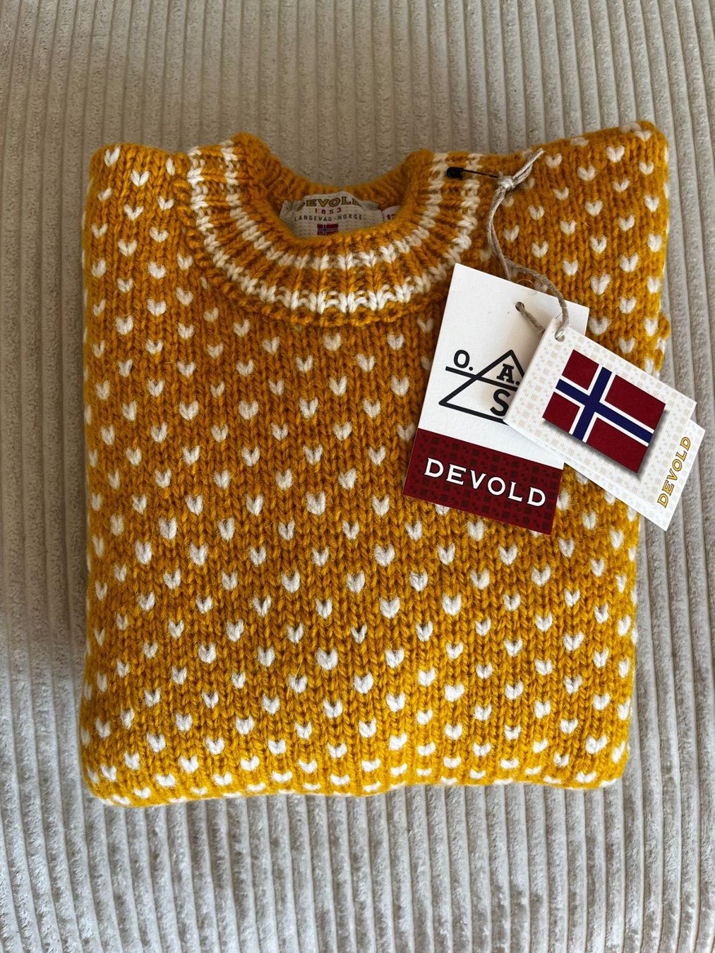 Pullover & Sweatshirts: Devold Pullover Wolle Nordsjo Wool Sweater Grösse 12 – Gebraucht aus Zürich von Allrounders