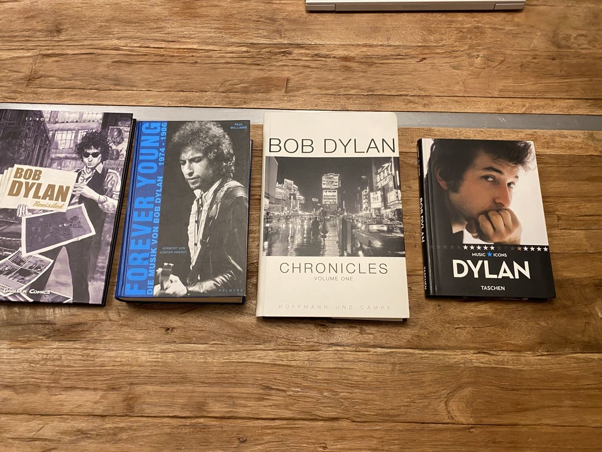Libri: Bob Dylan Fan Bundle Bücher – Usato da Zürich venduto da Palmstree1 1
