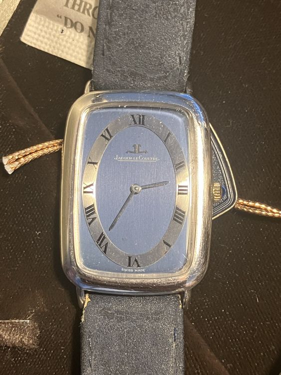 Cadran De Montre Ancien Jaeger-LeCoultre Avec Dateur - Pièce D'Occasion Pour Réparation Ou Collection