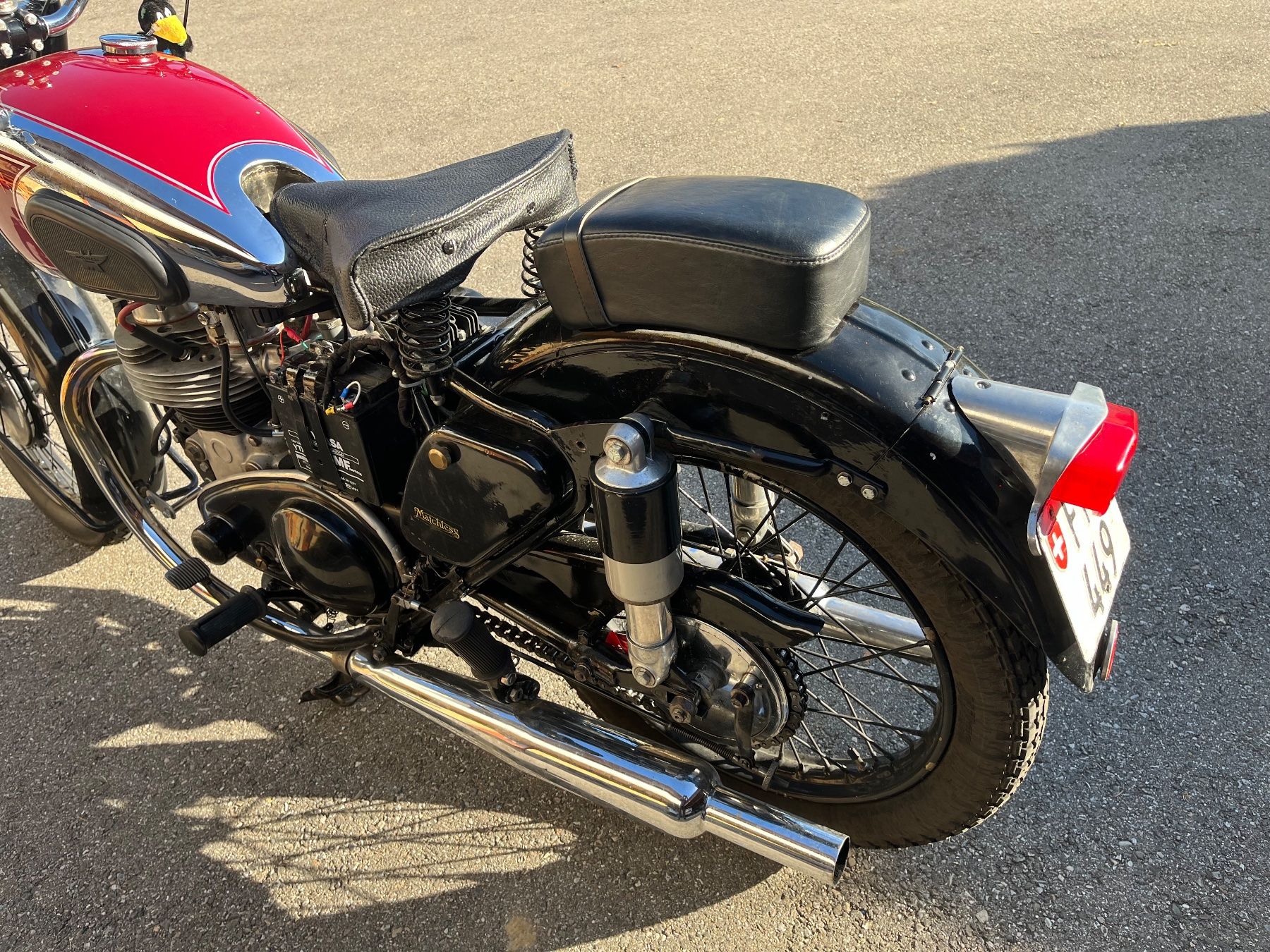 Strada: Moto Matchless G9 CS 500ccm 1951 – Usato da Montévraz venduto da fidele0041 3