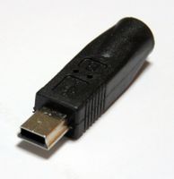 Adapter: 3,5x1,0 mm Buchse zu Mini-Stecker