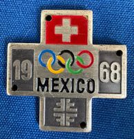 PLAKETTE OLYMPISCHE SPIELE MEXICO 1967