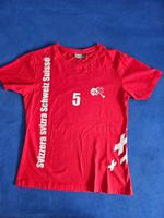 Schweizer Fan T-Shirt Gr. XL rot/weiss