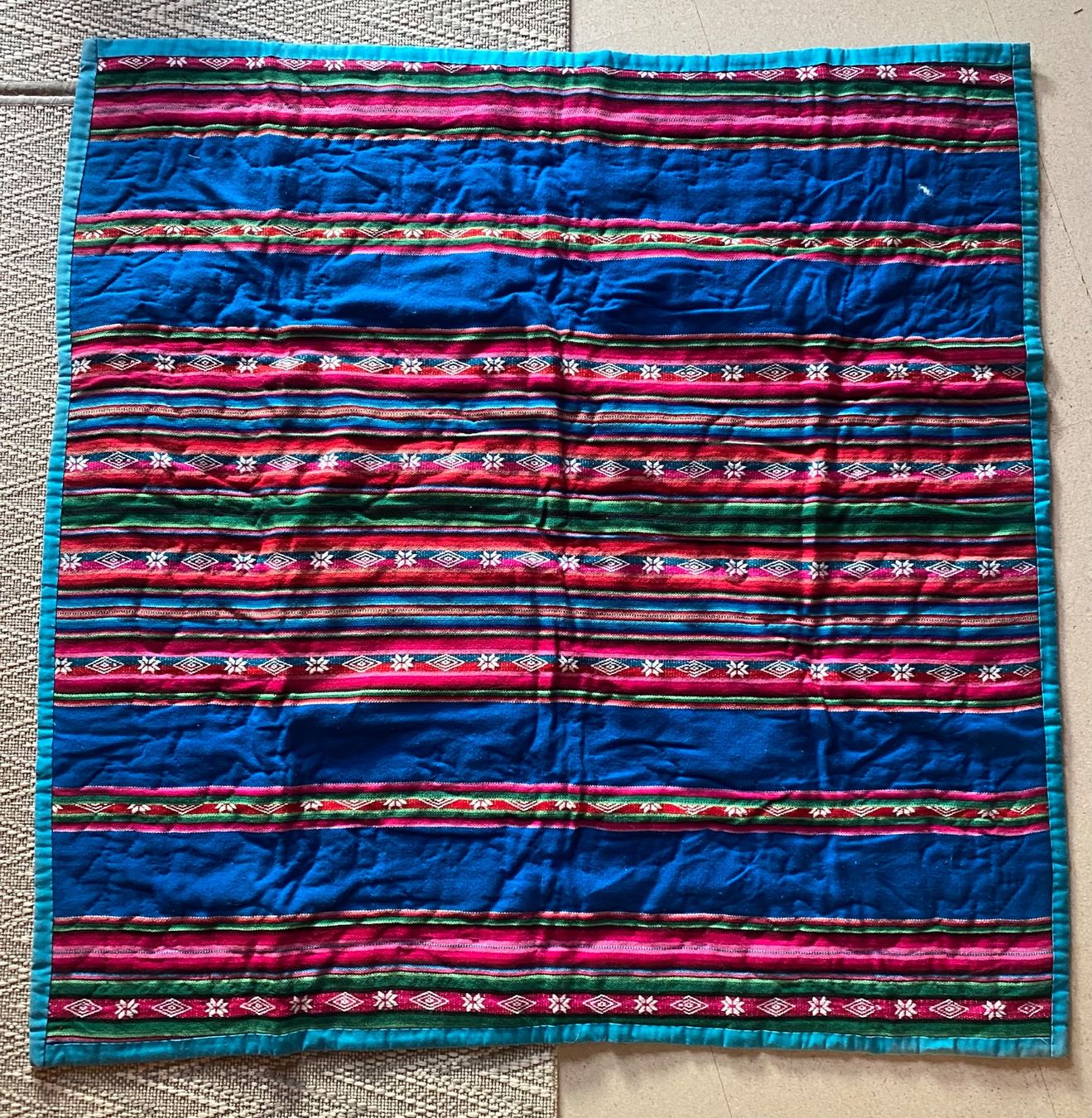 Coperte: Baby Krabbel-Patchworkdecke – Usato da Tafers venduto da Hinaya 2