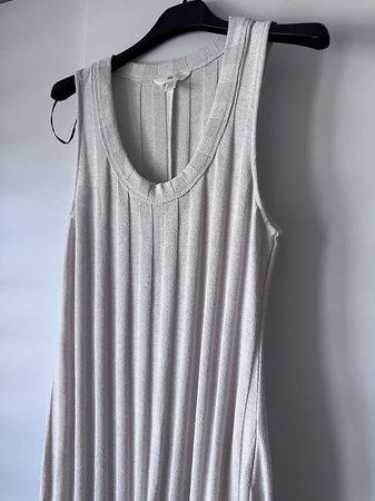 H&M Strickkleid creme/beige Gr. XS