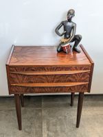 Rio Palisander Kleinmöbel mit Schubladen, furniert, Vintage 