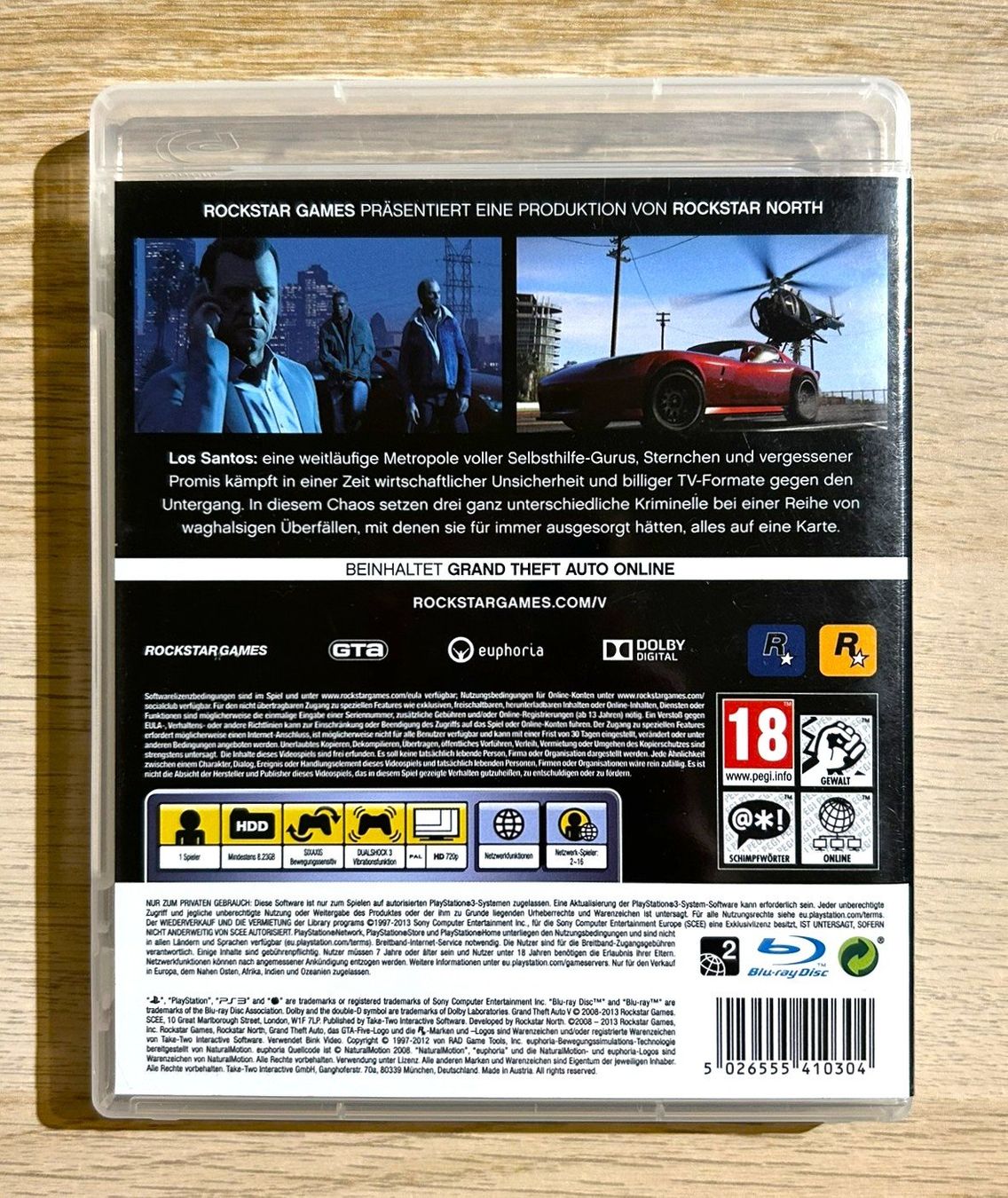 Sony Giochi: Grand Theft Auto V GTA 5 PS3 – Usato da St. Gallen venduto da Alpine.Arcade 1