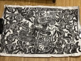 Gravure souvenir d’Angkor Wat