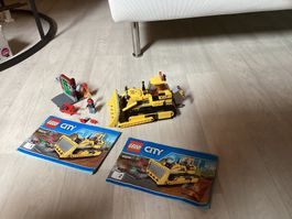 Lego Abrissbulldozer / Planierraupe 60074