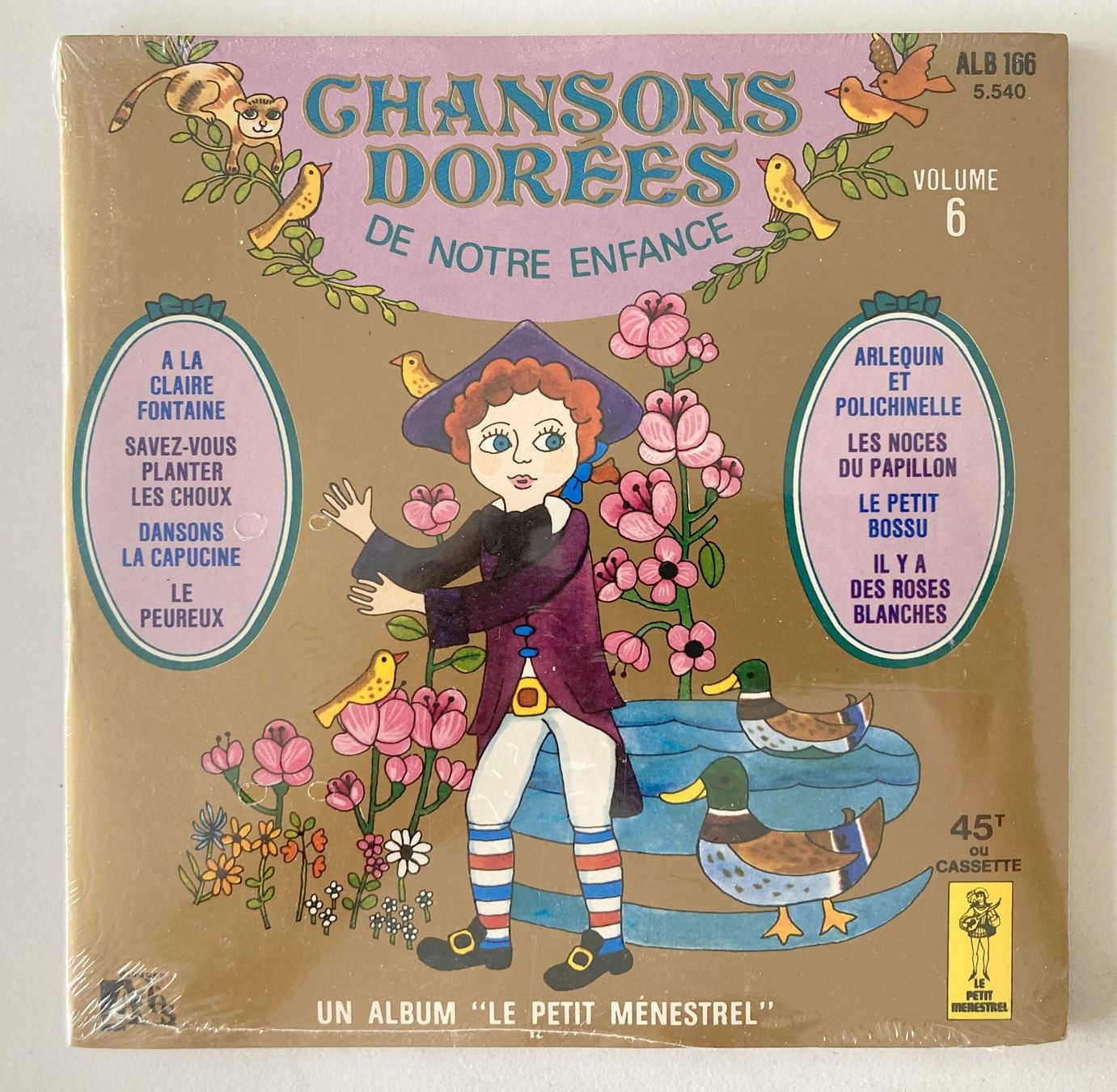 Dischi in vinile: CHANSONS DOREES DE NOTRE ENFANCE – Nuovo e nell'imballaggio originale da Bottens venduto da hotter-than-hell