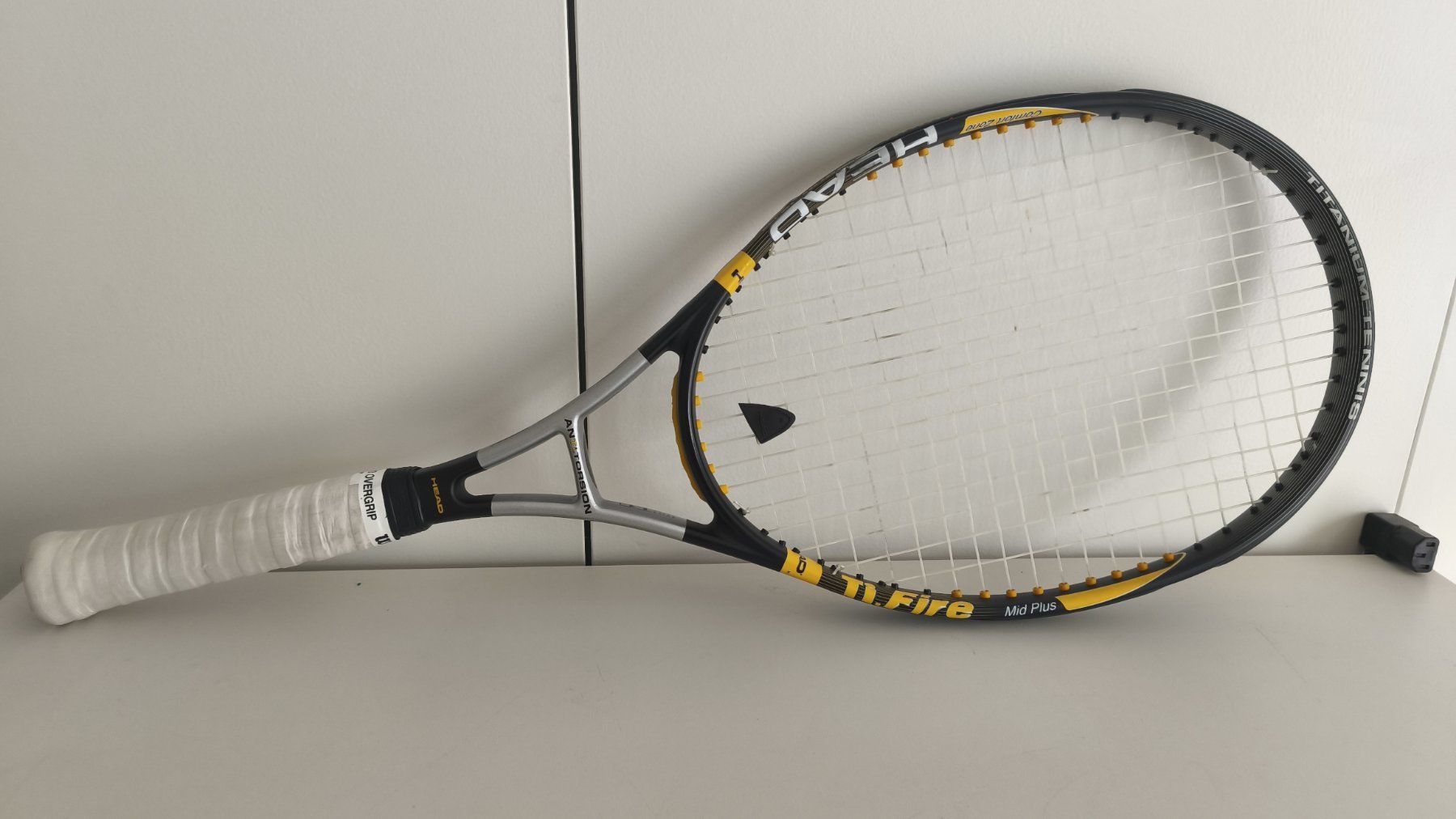 Head Schläger: HEAD Titanium Ti-Fire Racket mit Hülle – Gebraucht aus Hagendorn von Thom.74 2