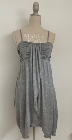 🤍 Kleid / Minikleid von „VILA“, grau, Gr. XS / 34 🤍
